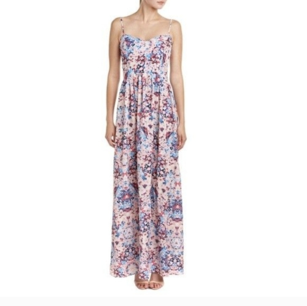 NWT parker Verona maxi dress viola floral print